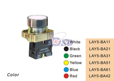 Industrial Push Button Electrical Switches For Magnetic Starter LAY5（XB2）-BA31