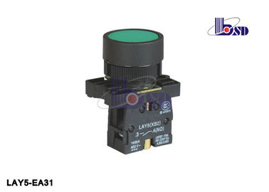 Green color Flat Push Button Switch with NO contact